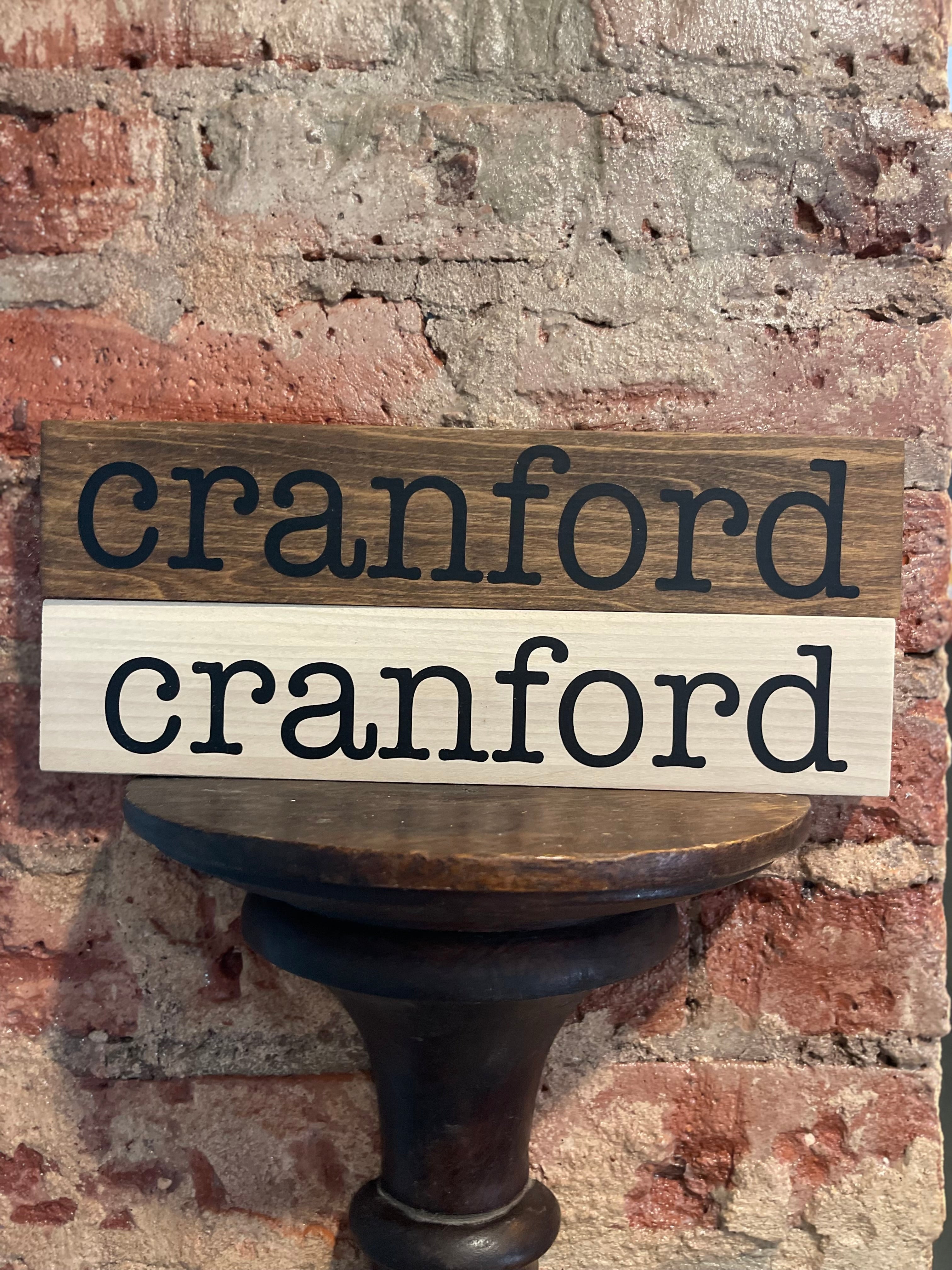 Customizable Pine Plank Sign – Hometown, State, ZIP Code Decor- One Footer