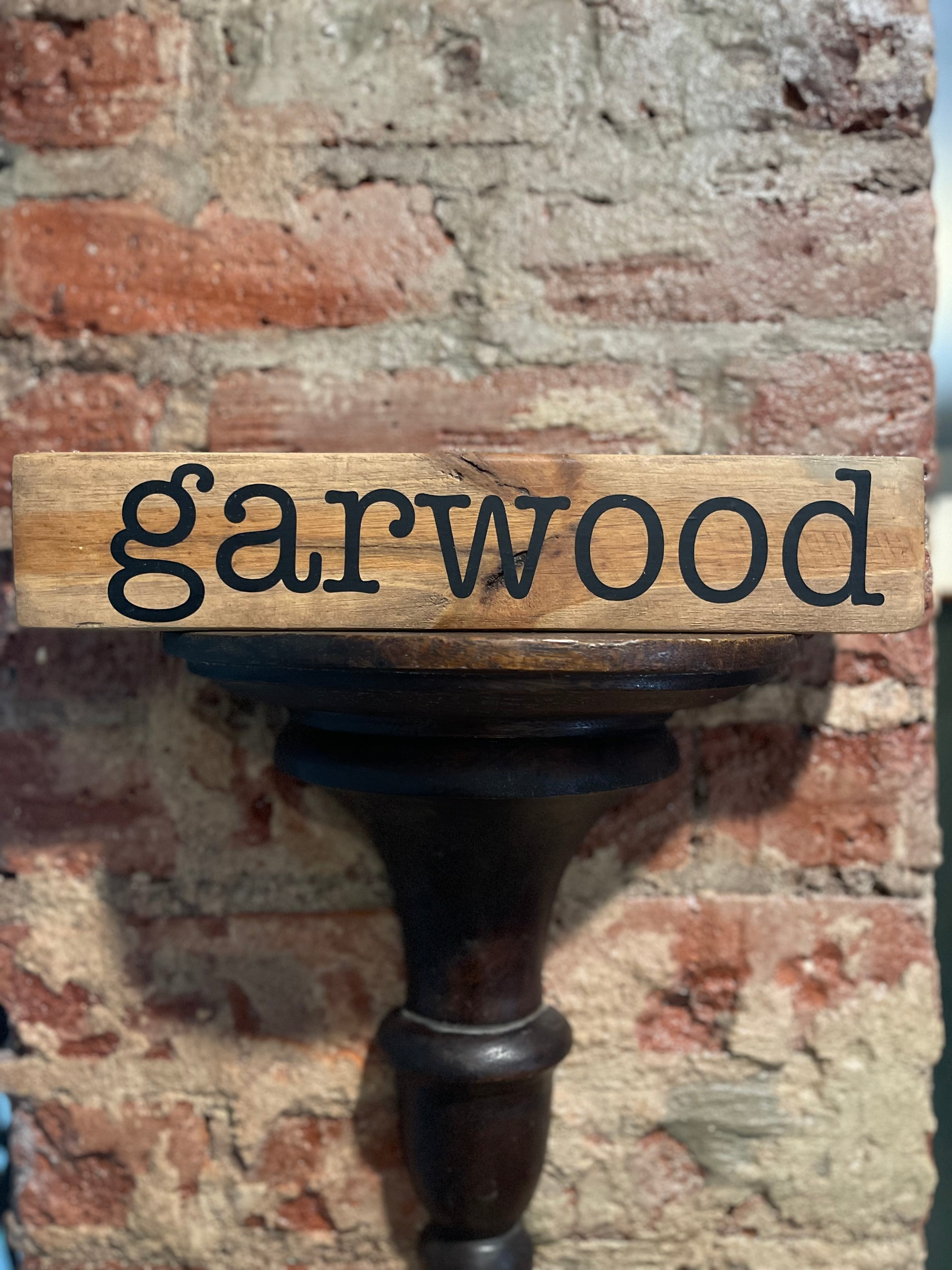 Reclaimed Wood Chunks Town Display – Keepsake Home Decor - Wood Chunks