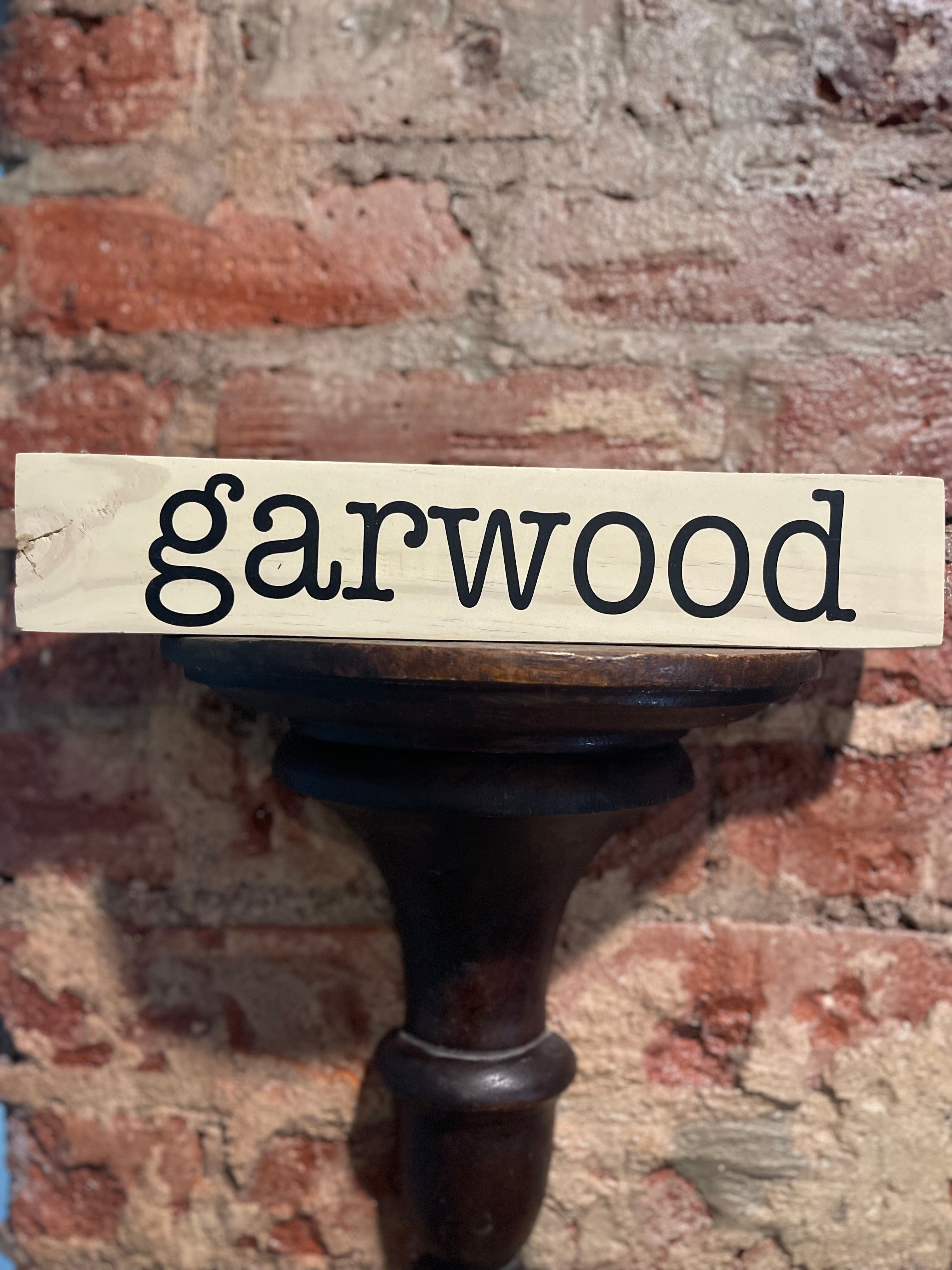 Reclaimed Wood Chunks Town Display – Keepsake Home Decor - Wood Chunks