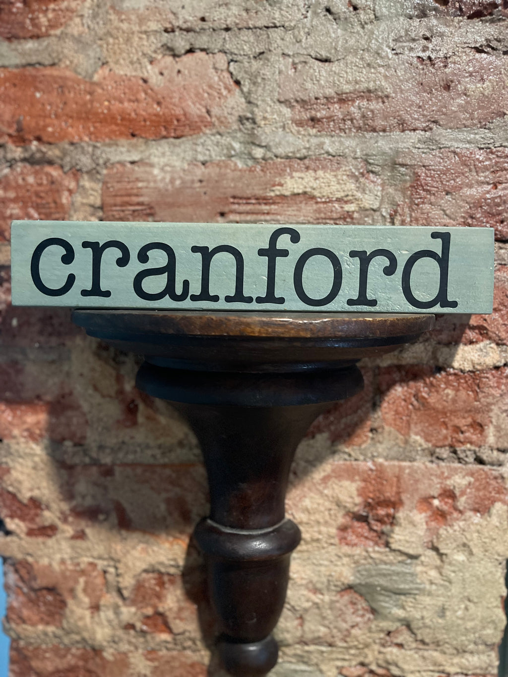 Customizable Pine Plank Sign – Hometown, State, ZIP Code Decor- One Footer