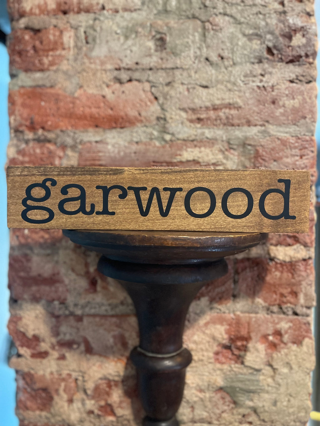 Customizable Pine Plank Sign – Hometown, State, ZIP Code Decor- One Footer