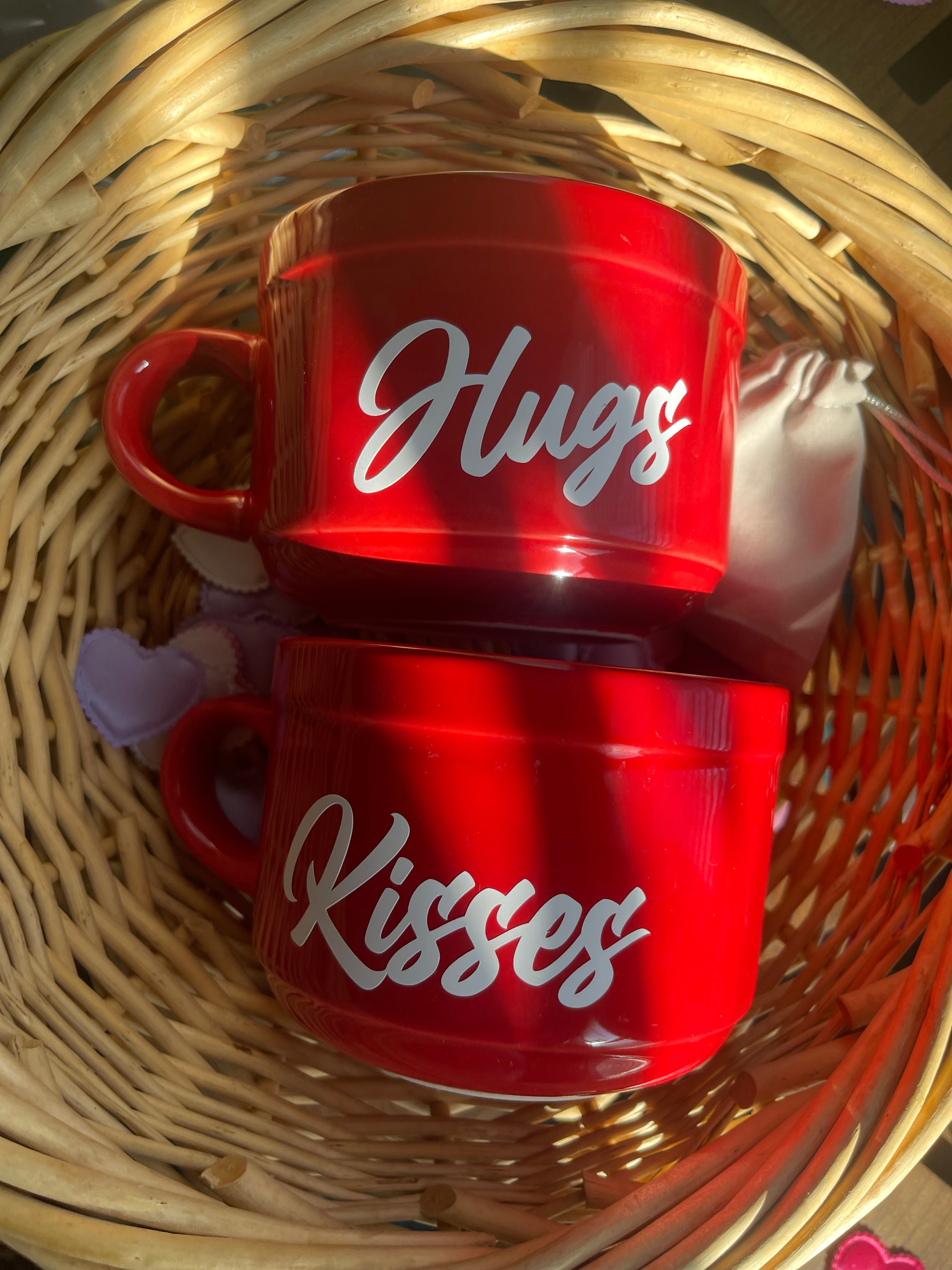 Customizable Oversized Mugs- A giant mug to eat your chow while proudly showing off your address or message- Chow Mugs