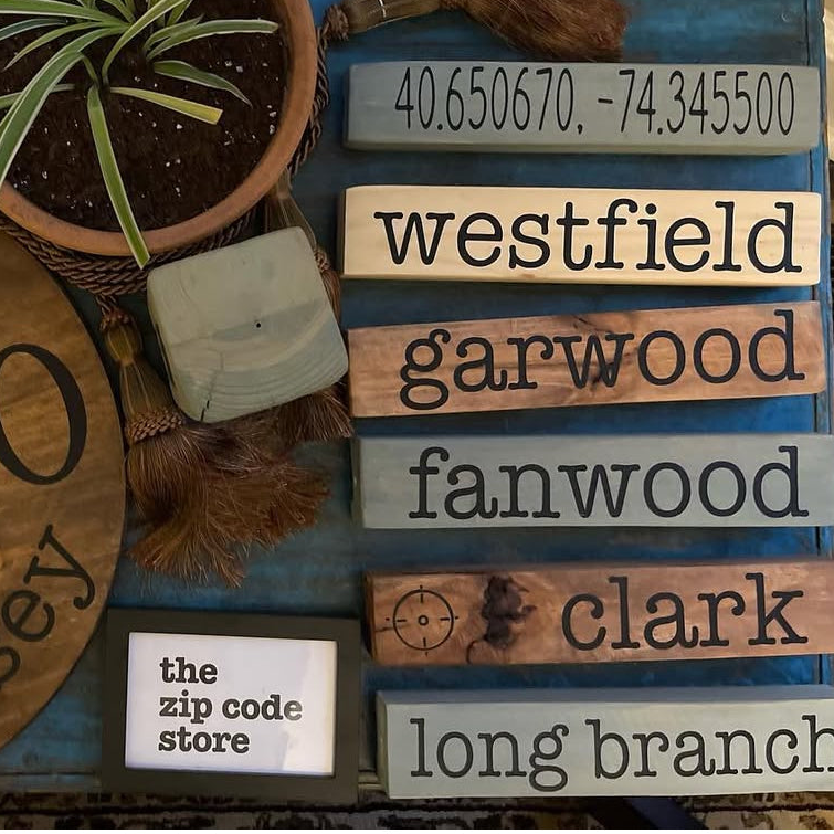 Reclaimed Wood Chunks Town Display – Keepsake Home Decor - Wood Chunks